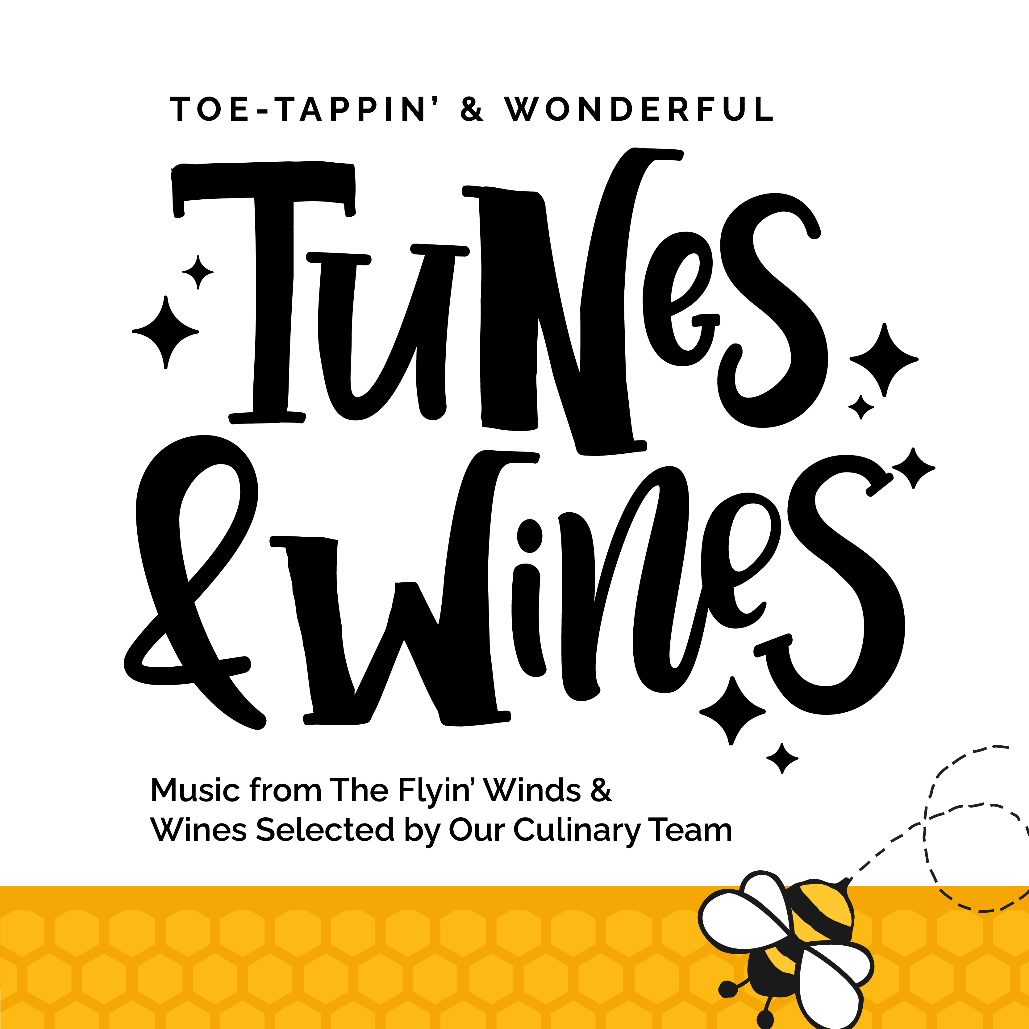 Toe-Tappin' Tunes & Wonderful Wines Event Graphic