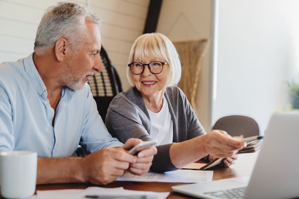 seniors exploring their tax savings from entrance fee senior living